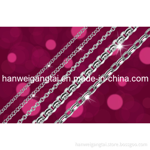 Sterling Silver Rolo Chain, Silver Belcher Chain